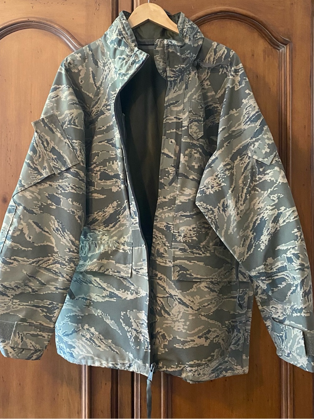 Mens Parka Jacket All Purpose Environment Camo Large Reg Military Propper Int